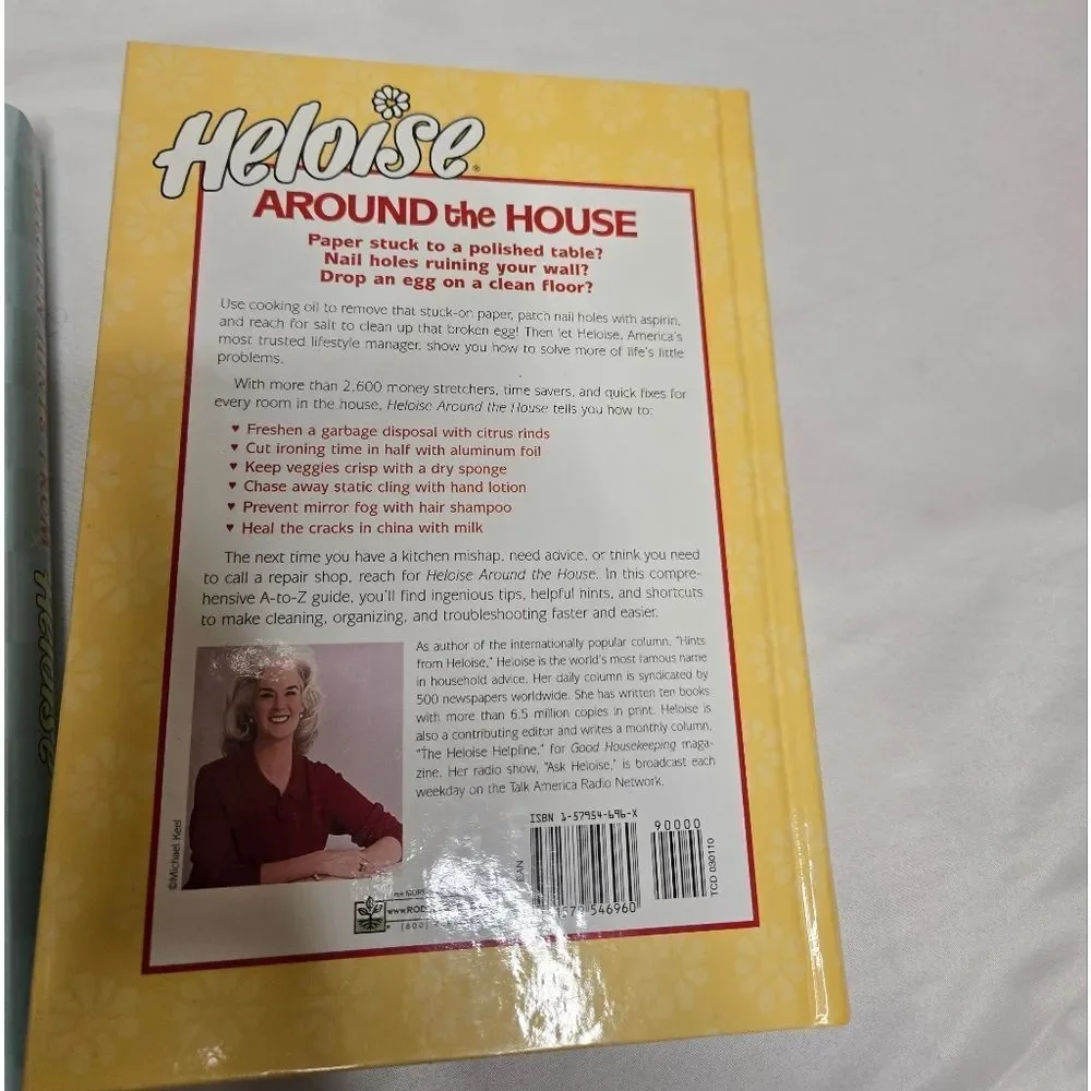 HELOISE Kitchen Hints and Around The‎ House DIY household soulutions and hacks